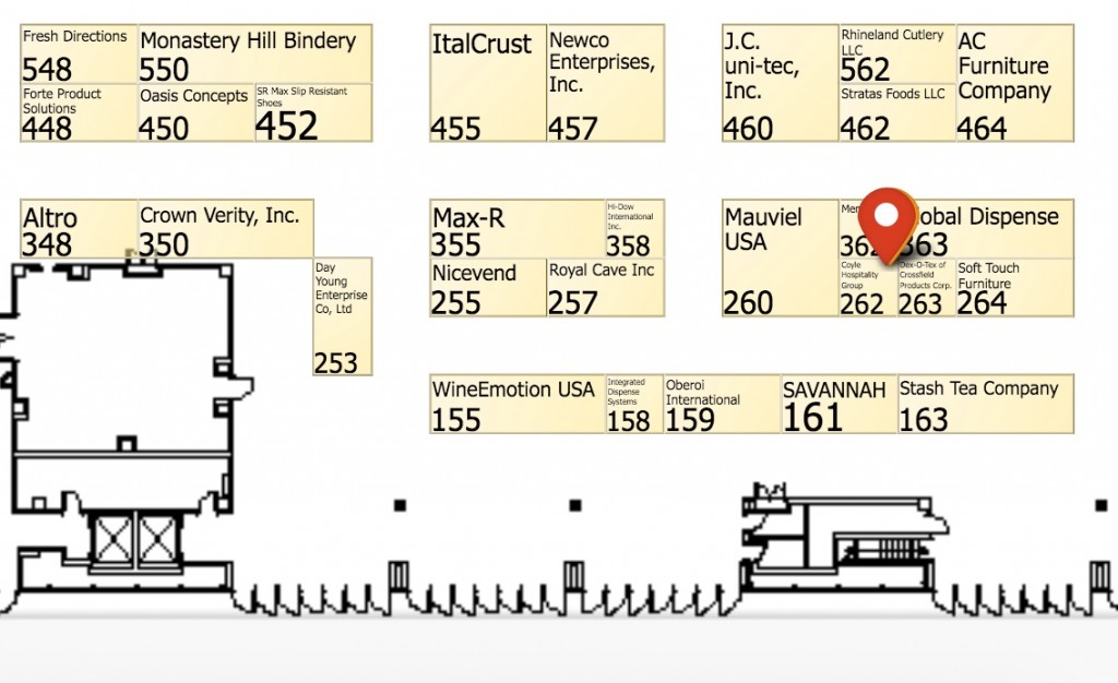 NRA_Show_2016_-_Event_Map